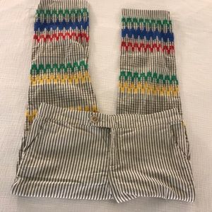 🔥📉🖤🦃Anthro Cartonnier Striped Pants Size 6